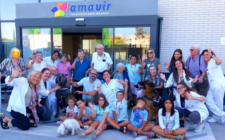 Actividades intergeneracionales en residencias de mayores